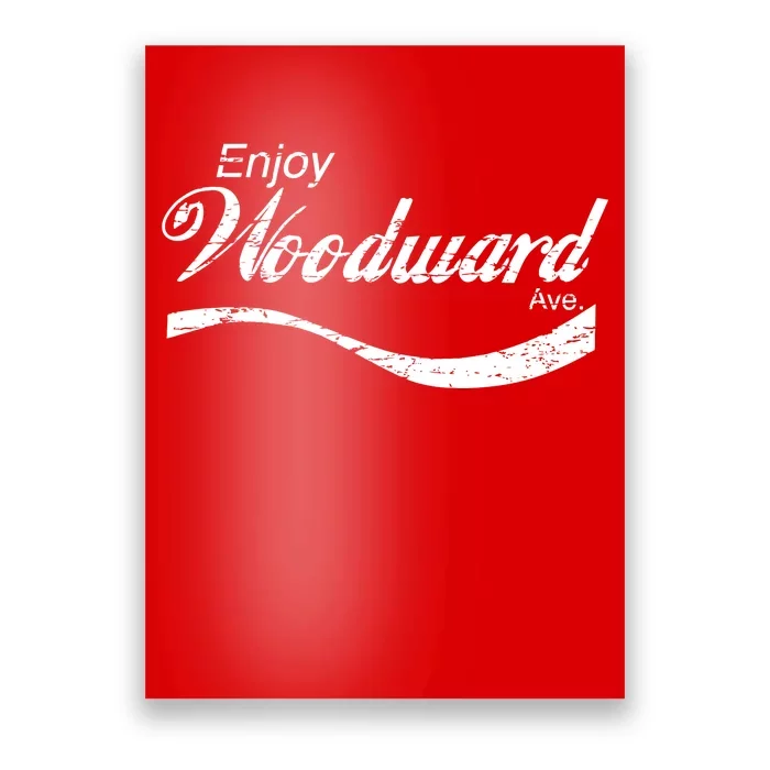 Enjoy Woodward Ave Poster