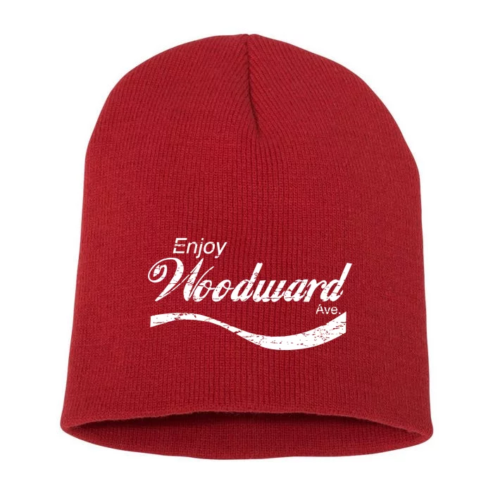 Enjoy Woodward Ave Short Acrylic Beanie