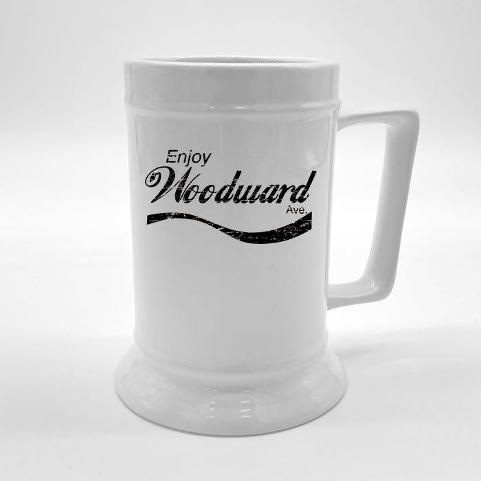 Enjoy Woodward Ave Front & Back Beer Stein