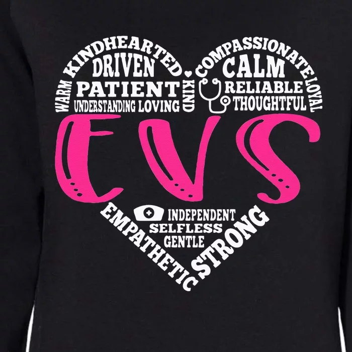 EVS Nurse Love Nursing Students CNA RN Life Nurse Week Gifts Womens California Wash Sweatshirt