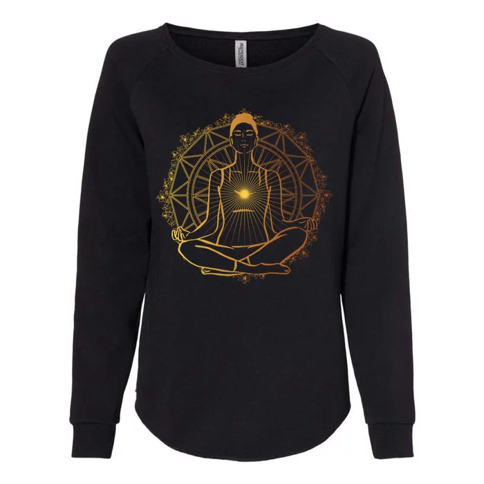 Enlightened Spiritual Womens California Wash Sweatshirt