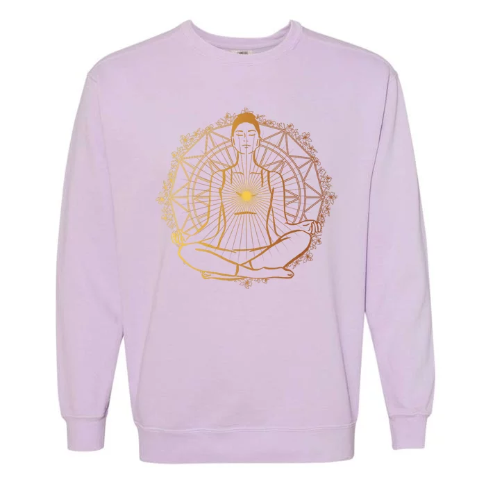 Enlightened Spiritual Garment-Dyed Sweatshirt