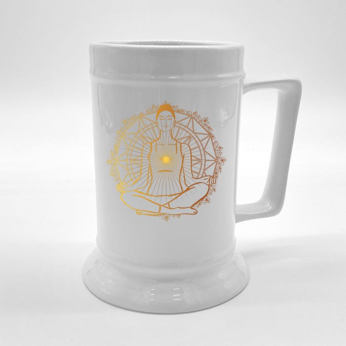 Enlightened Spiritual Front & Back Beer Stein