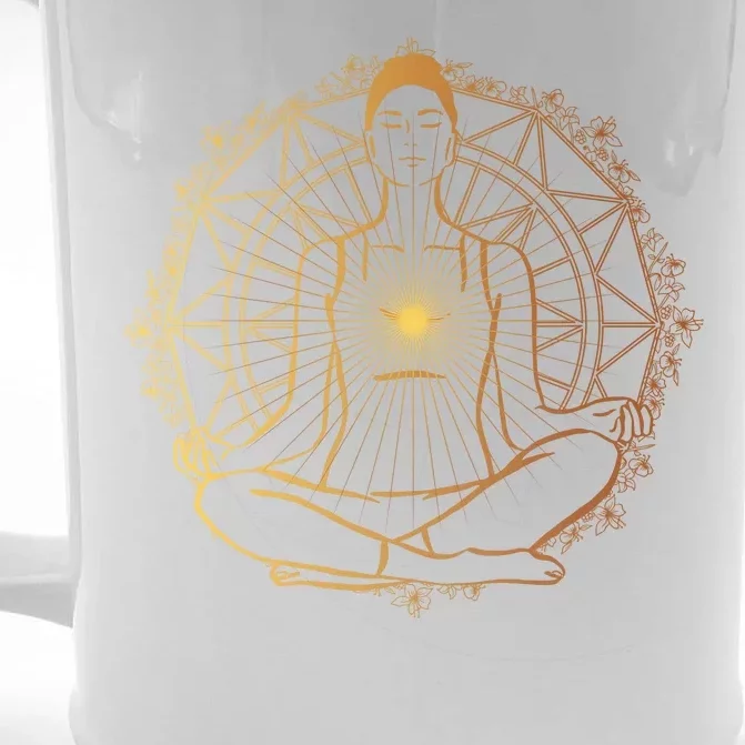 Enlightened Spiritual Front & Back Beer Stein