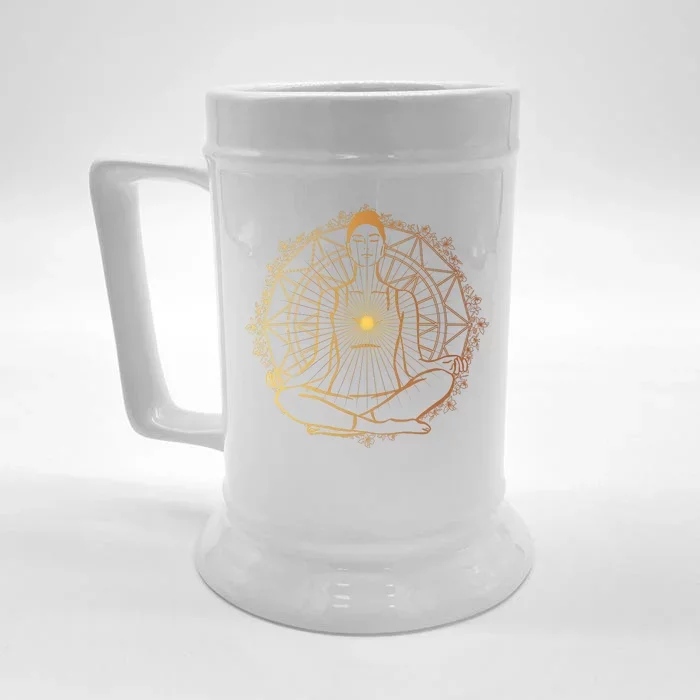 Enlightened Spiritual Front & Back Beer Stein