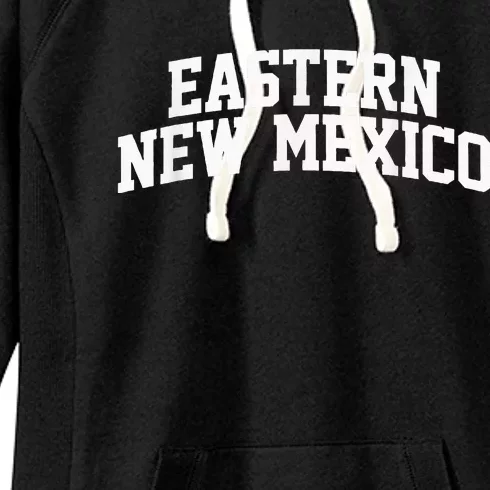 Eastern New Mexico Athletic Arch College University Alumni Women's Fleece Hoodie