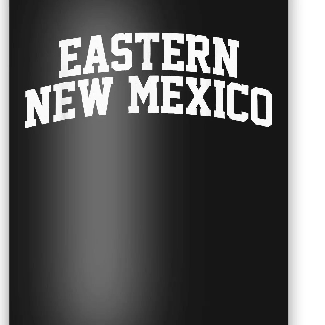 Eastern New Mexico Athletic Arch College University Alumni Poster