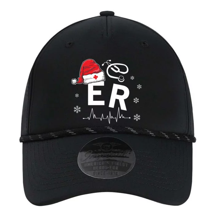 Er Nurse Nursing Santa Hat Christmas Xmas Pajamas Gift Performance The Dyno Cap