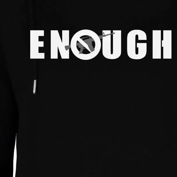 Enough Band Guns Womens Funnel Neck Pullover Hood