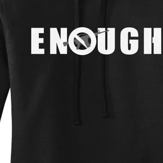 Enough Band Guns Women's Pullover Hoodie