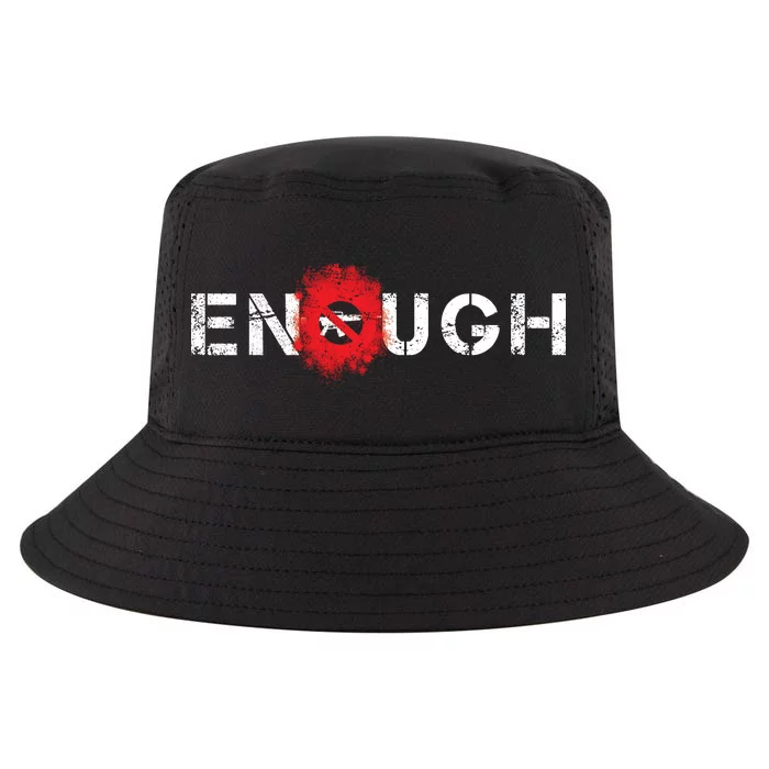 Enough End Gun Violence Splatter Protest Cool Comfort Performance Bucket Hat