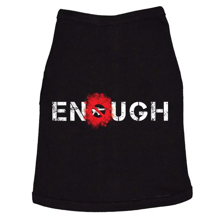 Enough End Gun Violence Splatter Protest Doggie Tank