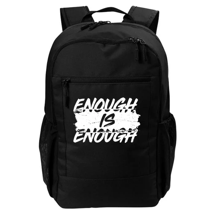 Enough Is Enough Black Lives Matter Protest Daily Commute Backpack