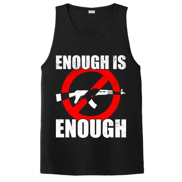 Enough Is Enough Gun Control Anti-Gun Performance Tank