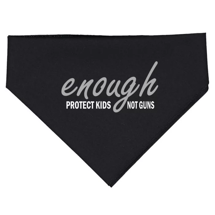 Enough Protect Kids Not Guns USA-Made Doggie Bandana