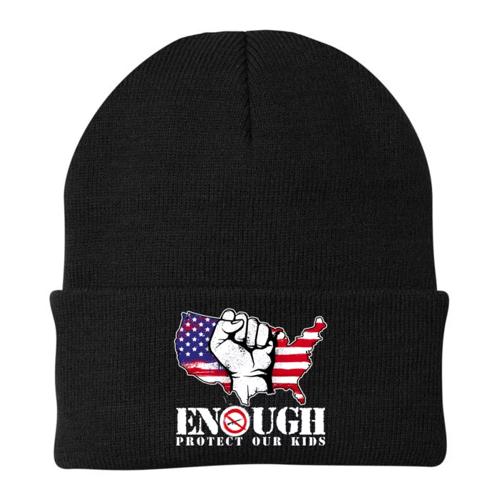 ENOUGH Protect Our Kids Stop Gun Violence Knit Cap Winter Beanie