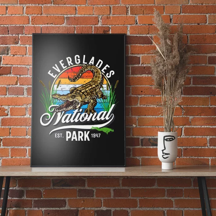 Everglades National Park Tourist Gift Poster