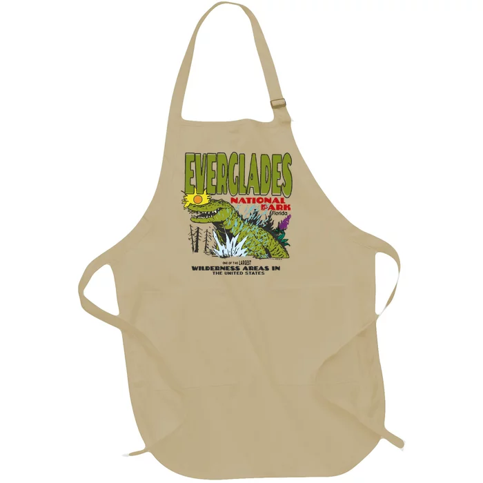 Everglades National Park Florida Full-Length Apron With Pocket