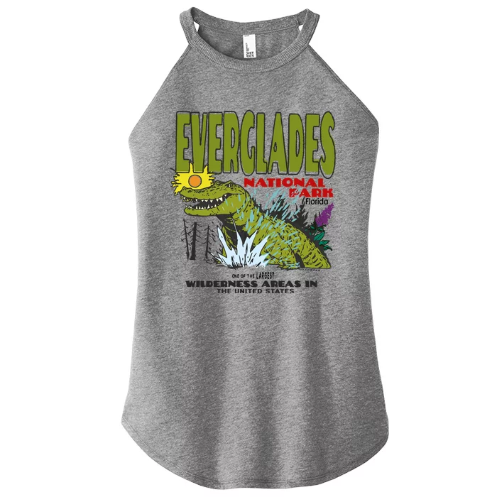 Everglades National Park Florida Women’s Perfect Tri Rocker Tank