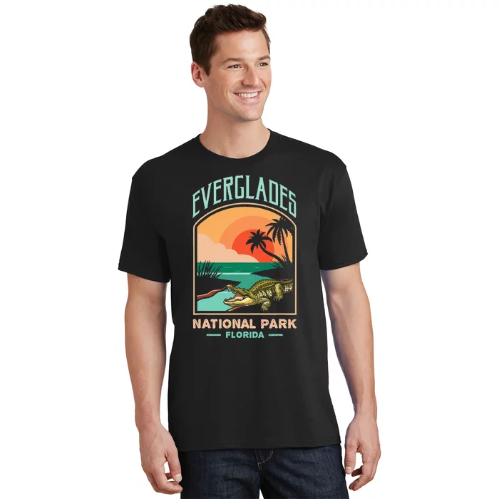 Everglades National Park US Crocodile Florida Alligators T-Shirt