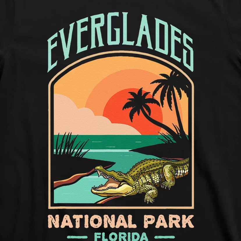 Everglades National Park US Crocodile Florida Alligators T-Shirt