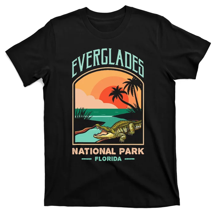 Everglades National Park US Crocodile Florida Alligators T-Shirt