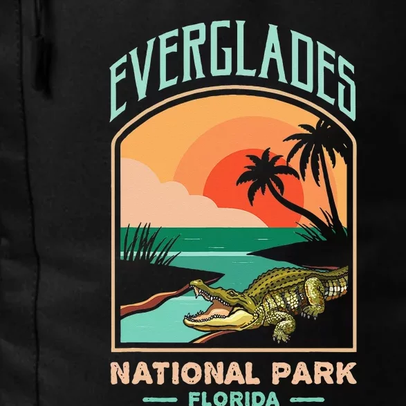 Everglades National Park US Crocodile Florida Alligators Daily Commute Backpack