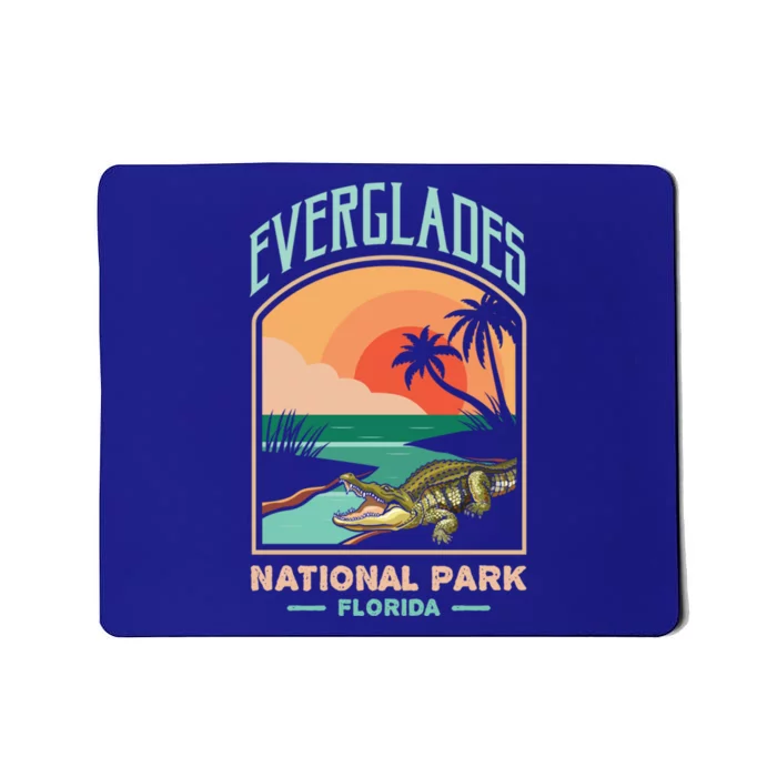 Everglades National Park Us Crocodile Florida Alligators Gift Mousepad