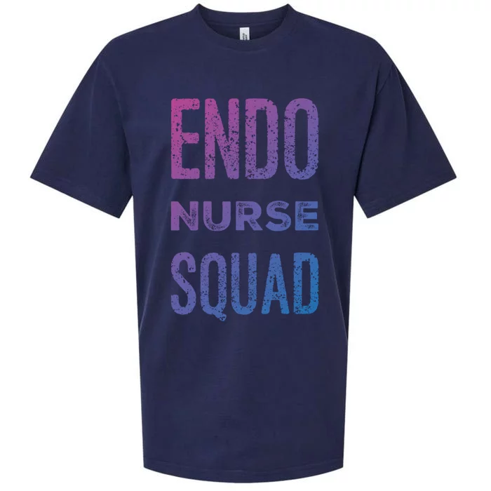 Endoscopy Nurse Registered Gi Nurses Rn Endo Nurse Squad Gift Sueded Cloud Jersey T-Shirt