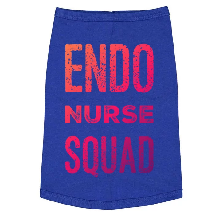 Endoscopy Nurse Registered Gi Nurses Rn Endo Nurse Squad Gift Doggie Tank