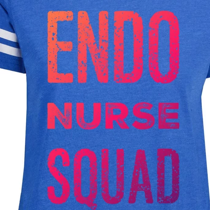 Endoscopy Nurse Registered Gi Nurses Rn Endo Nurse Squad Gift Enza Ladies Jersey Football T-Shirt