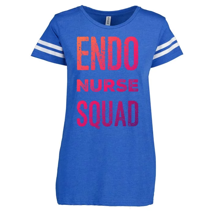 Endoscopy Nurse Registered Gi Nurses Rn Endo Nurse Squad Gift Enza Ladies Jersey Football T-Shirt