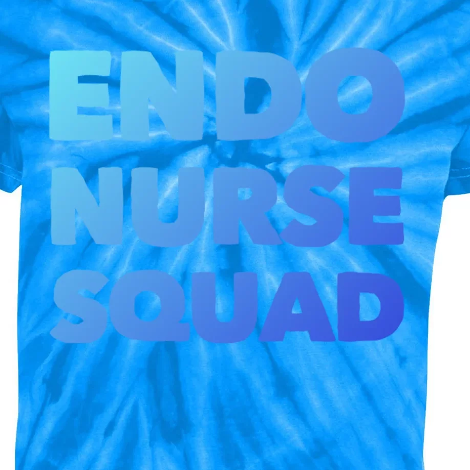 Endoscopy Nurse Registered Gi Nurses Rn Endo Nurse Squad Gift Kids Tie-Dye T-Shirt