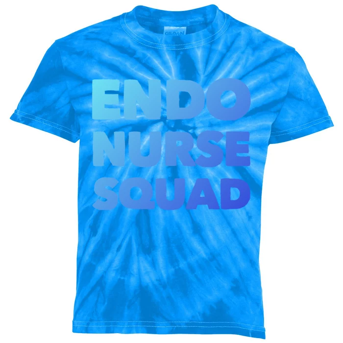 Endoscopy Nurse Registered Gi Nurses Rn Endo Nurse Squad Gift Kids Tie-Dye T-Shirt