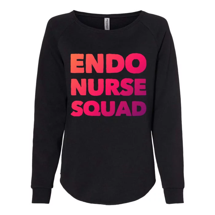 Endoscopy Nurse Registered Gi Nurses Rn Endo Nurse Squad Gift Womens California Wash Sweatshirt