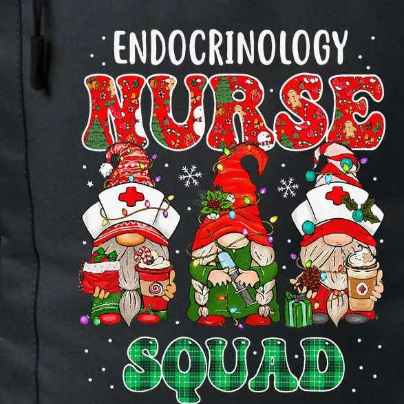 Endocrinology Nurse Squad Christmas Gnomes Endocrine Nurse Daily Commute Backpack