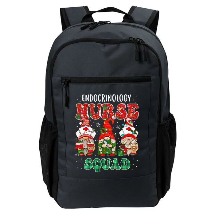 Endocrinology Nurse Squad Christmas Gnomes Endocrine Nurse Daily Commute Backpack