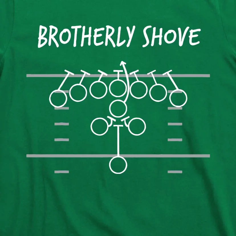 Eagles Nick Sirianni Brotherly Shove T-Shirt