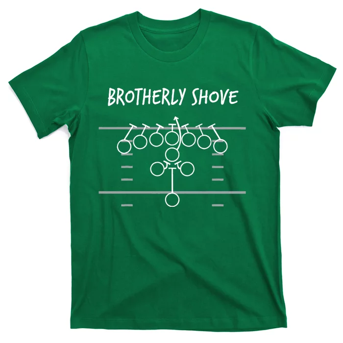 Eagles Nick Sirianni Brotherly Shove T-Shirt