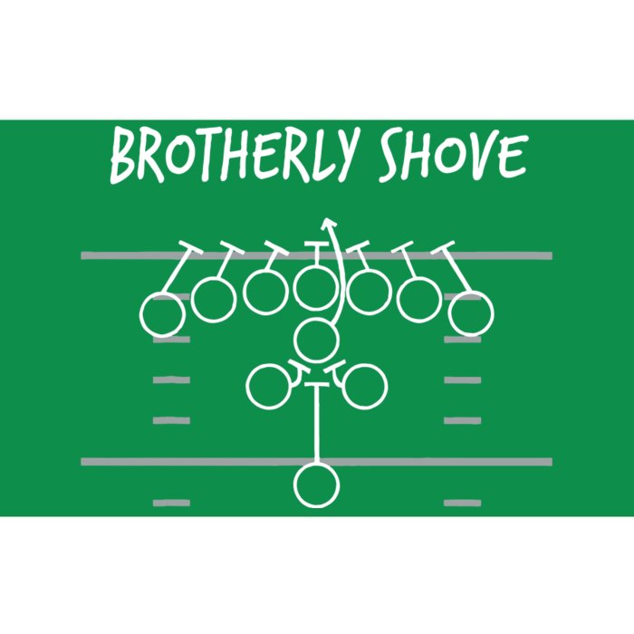 Eagles Nick Sirianni Brotherly Shove Bumper Sticker