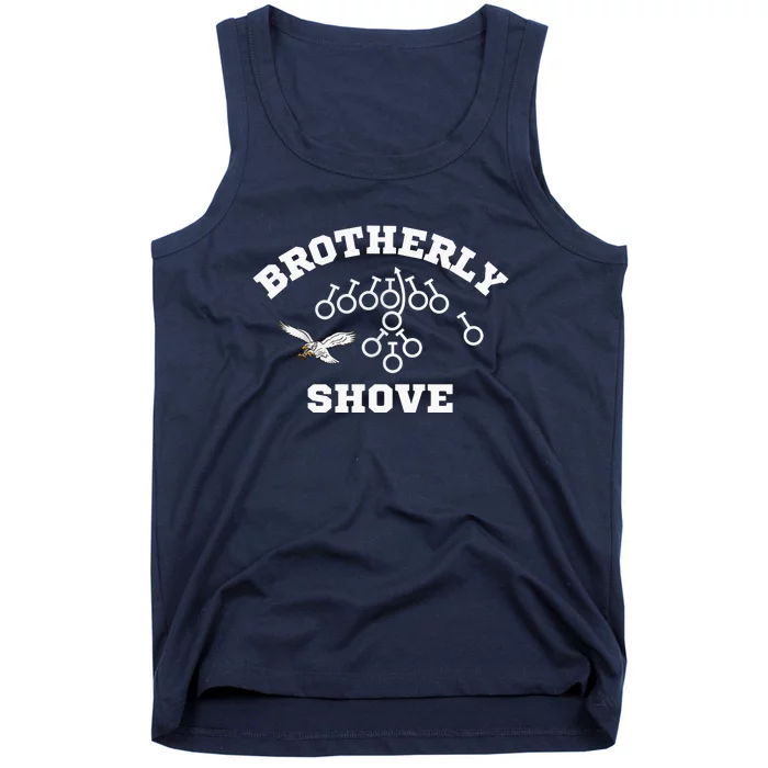 Eagles Nick Sirianni Brotherly Shove Tank Top