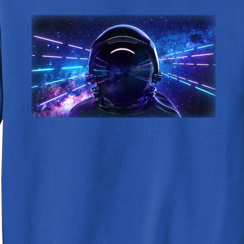 Eighties Neon Space Astronaut Sweatshirt