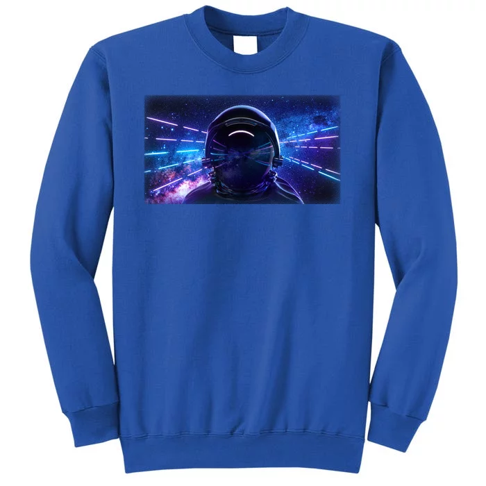 Eighties Neon Space Astronaut Sweatshirt