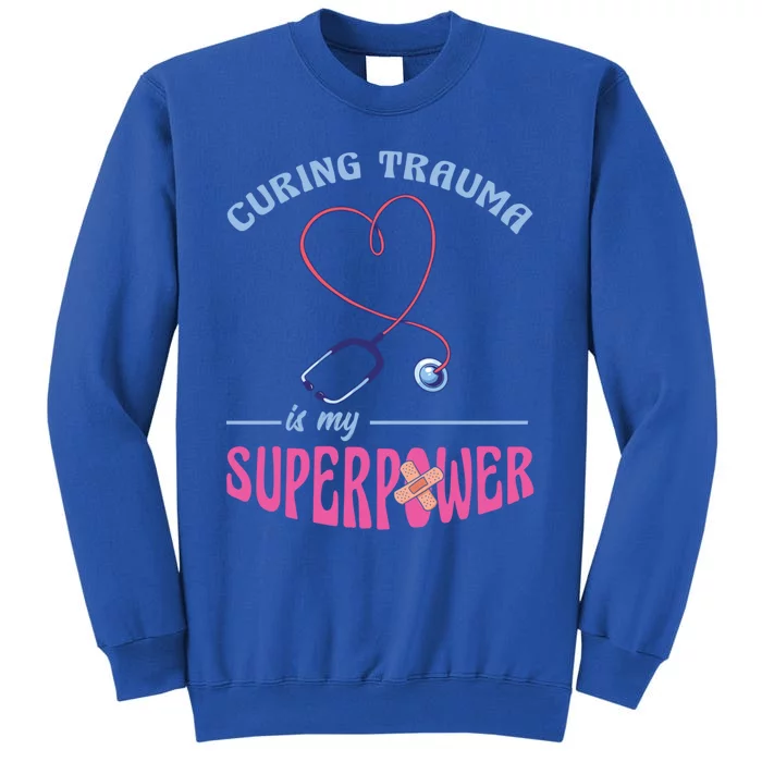 Er Nurse Superpower Emergency Room Nurse Nursing School Gift Sweatshirt