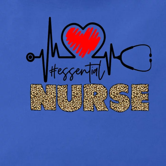 Essential Nurse Stethoscope Heartbeat Valentines Gift Zip Tote Bag