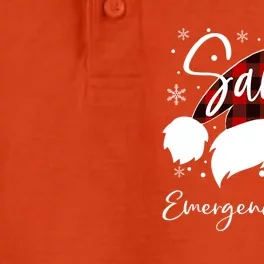 Emergency Nurse Santas Favorite Nurse Er Nurse Elf Emt Er Funny Gift Dry Zone Grid Performance Polo