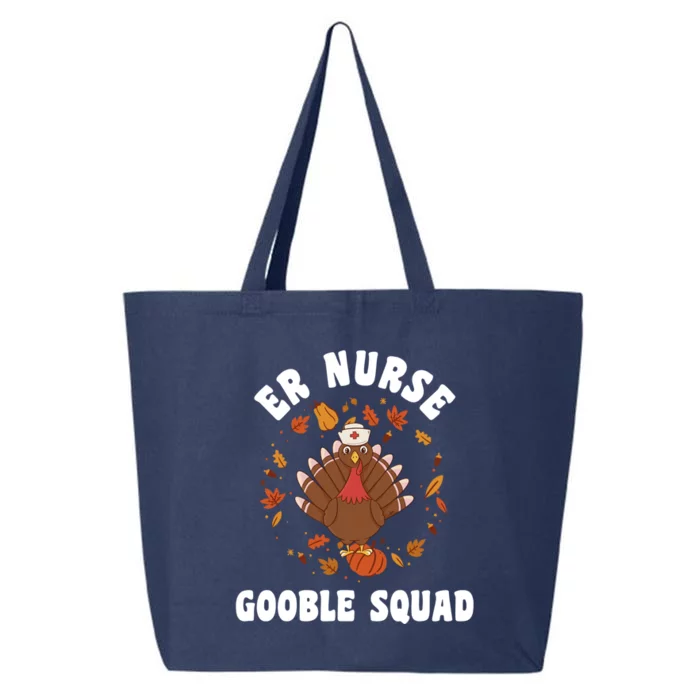 Er Nurse Thanksgiving Turkey Gift 25L Jumbo Tote