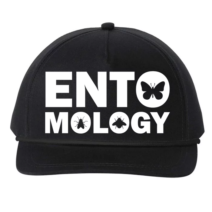 Entomology Logo Snapback Five-Panel Rope Hat