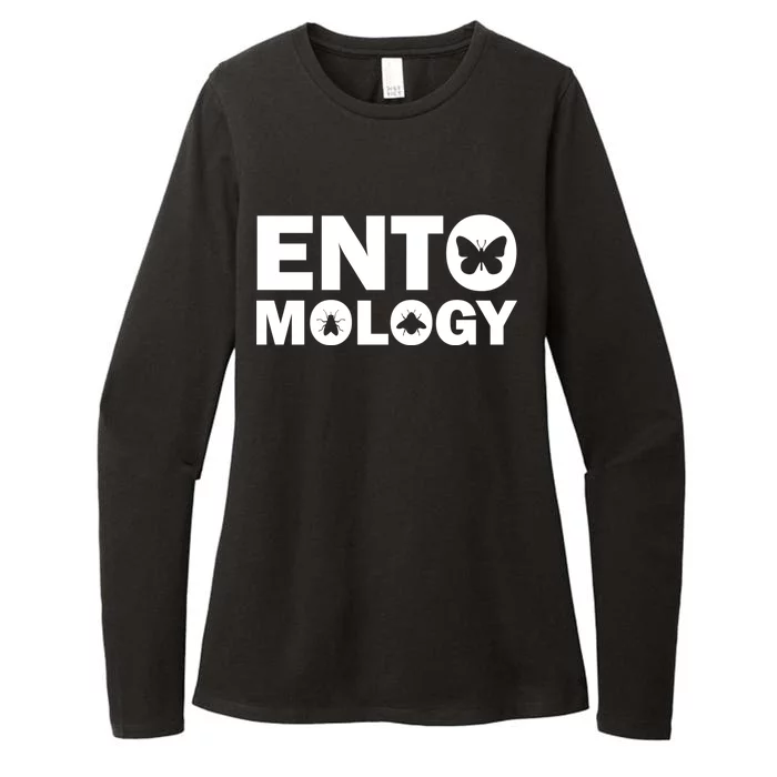 Entomology Logo Womens CVC Long Sleeve Shirt