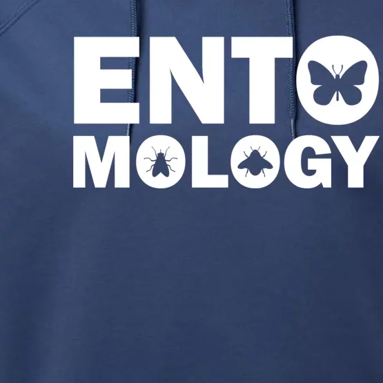 Entomology Logo Performance Fleece Hoodie